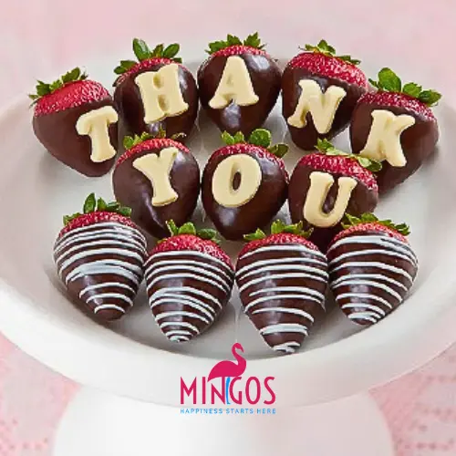 Thank You Berry Much Chocolate Covered Strawberries
